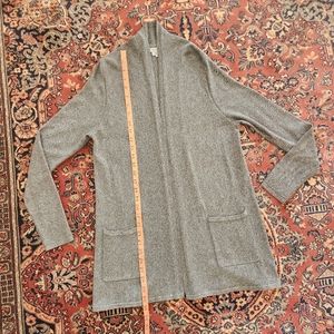 Foxcroft size small gray cardigan sweater